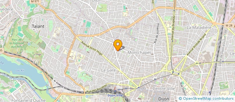 localisation de l'entreprise PEBYLOU II CIREY  DIJON