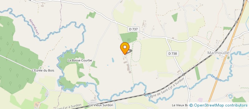 localisation de l'entreprise PEC à CHAILLOUE