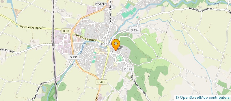 localisation de l'entreprise PEC COACHING à CHABEUIL