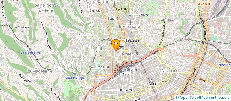 localisation de l'entreprise PEC PEUPLE ET CULTURE GEPAP à NICE