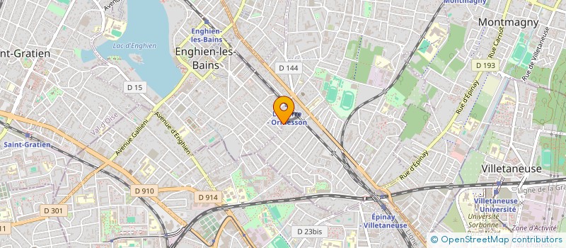 localisation de l'entreprise PECAN CONSULTING à ENGHIEN-LES-BAINS