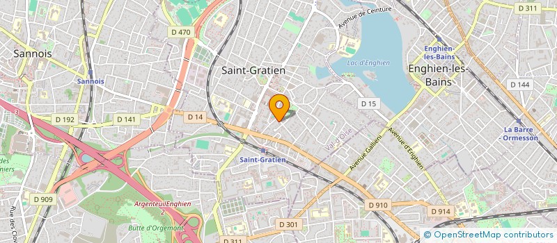 localisation de l'entreprise PECAPI  SAINT-GRATIEN