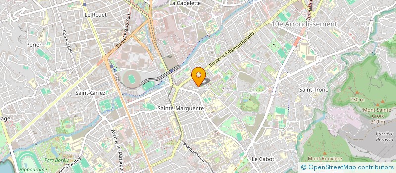 localisation de l'entreprise PECCLOSA à MARSEILLE