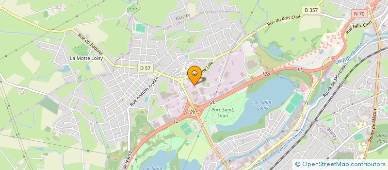localisation de l'entreprise PECEM à MONTCEAU-LES-MINES