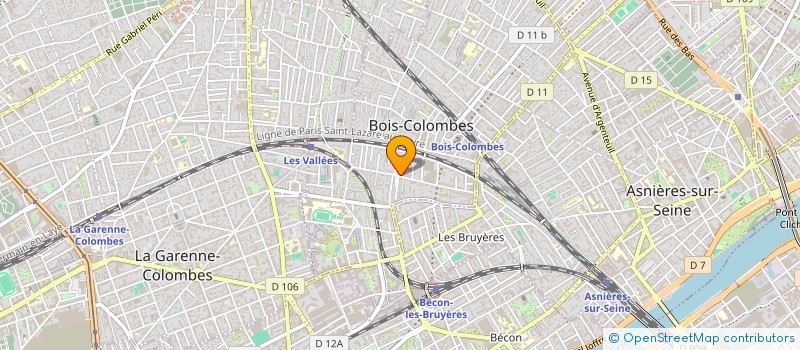 localisation de l'entreprise PECH AUX PETITS LOUPS à BOIS-COLOMBES