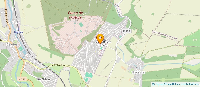 localisation de l'entreprise PECH COUTI IMMOBILIERE  BEYNES