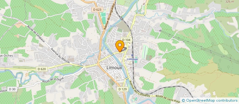 localisation de l'entreprise PECH DE MARCEILLE à LIMOUX