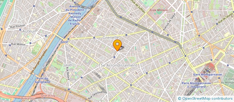 localisation de l'entreprise PECH-LE SANN  PARIS