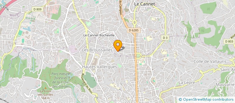 localisation de l'entreprise PECHA LECUEN  LE CANNET