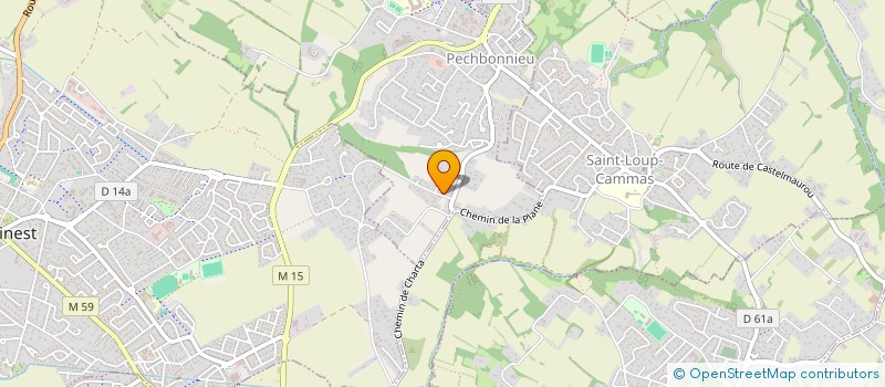 localisation de l'entreprise PECHALBAN  PECHBONNIEU