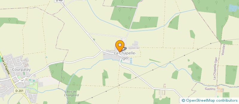 localisation de l'entreprise PECHALVES à LA CHAPELLE-IGER