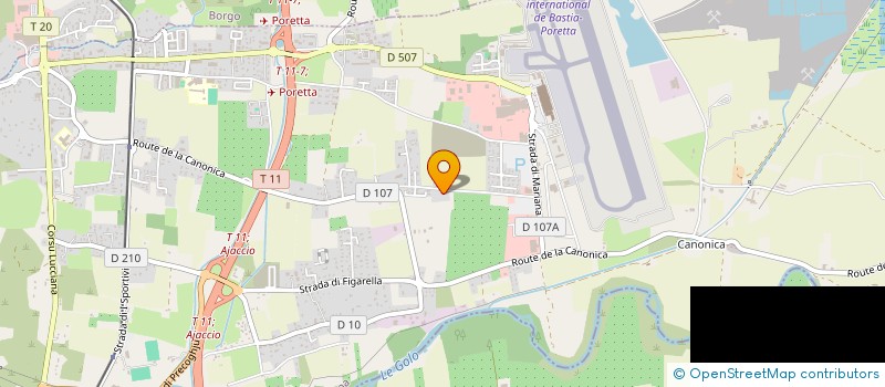 localisation de l'entreprise PECHASSE à BORGO