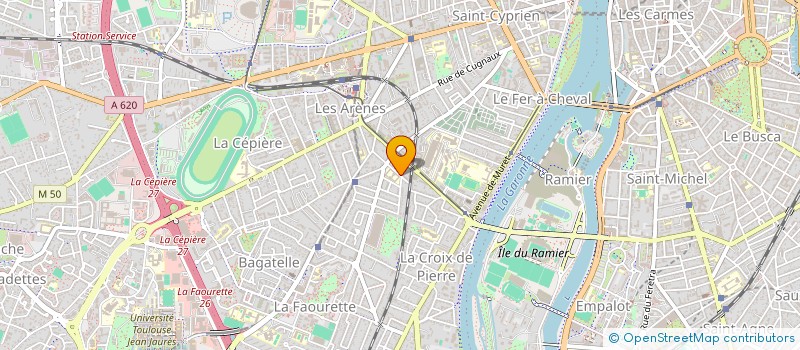 localisation de l'entreprise PECHBERTY-GEORGEN INDIVISION à TOULOUSE