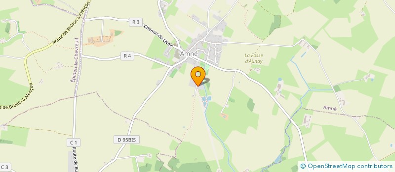 localisation de l'entreprise PECHE, DETENTE ET LOISIRS  AMNE