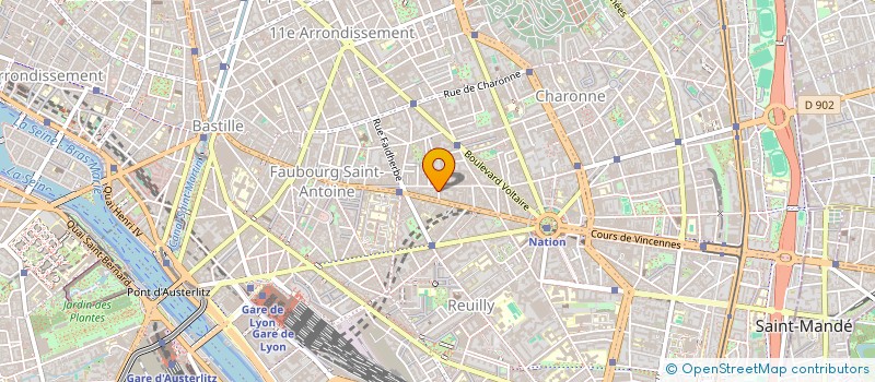 localisation de l'entreprise PECHE ET COM & DY  PARIS