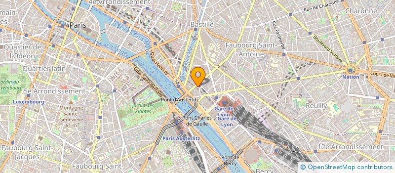 localisation de l'entreprise PECHE MIGNON & CO  PARIS