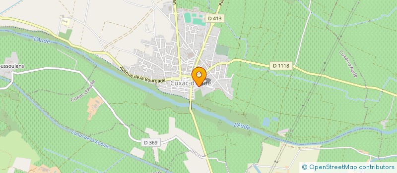 localisation de l'entreprise PECHE MIGRATEURS AUDE à CUXAC-D'AUDE