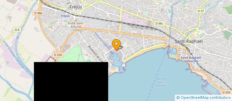 localisation de l'entreprise PECHE PASSION FREJUS à FREJUS