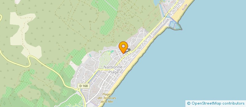 localisation de l'entreprise PECHE SPORTIVE GRAND SUD  NARBONNE