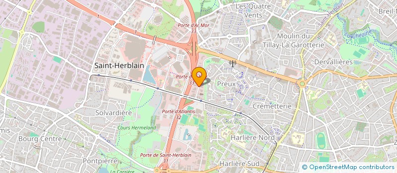 localisation de l'entreprise PECHEAUBAR.COM à SAINT-HERBLAIN