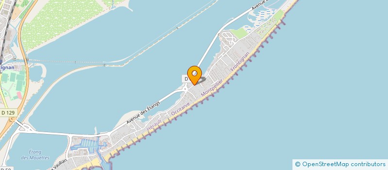 localisation de l'entreprise PECHELEC à FRONTIGNAN