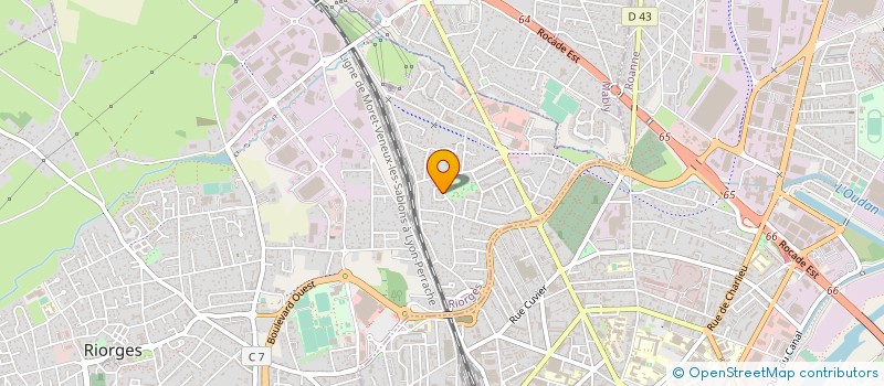 localisation de l'entreprise PECHEMOUCHEFLY à RIORGES