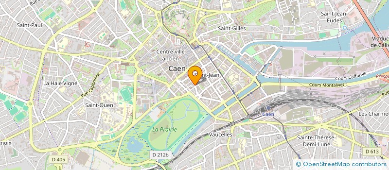 localisation de l'entreprise PECHER FEREY à CAEN