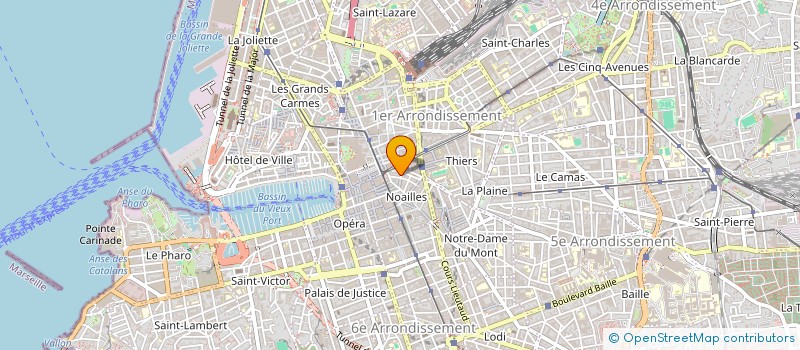 localisation de l'entreprise PECHERIE MARSEILLAISE à MARSEILLE