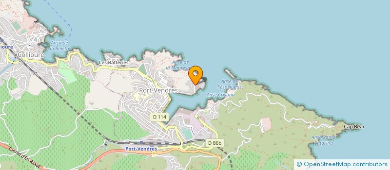 localisation de l'entreprise PECHERIES DU GOLFE à PORT-VENDRES