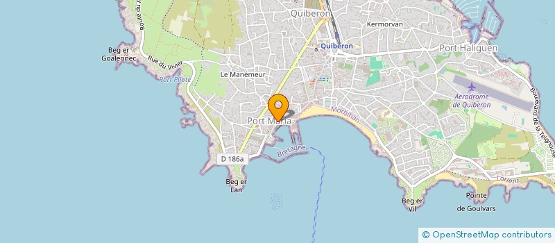 localisation de l'entreprise PECHEUR DES ILES à QUIBERON