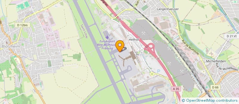 localisation de l'entreprise PECHEURS ASSOCIES AEROPORT  SAINT-LOUIS