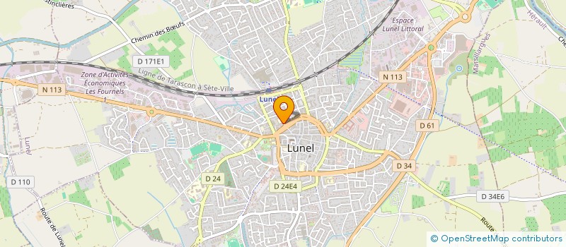 localisation de l'entreprise PECHEURS D'IMAGES  LUNEL