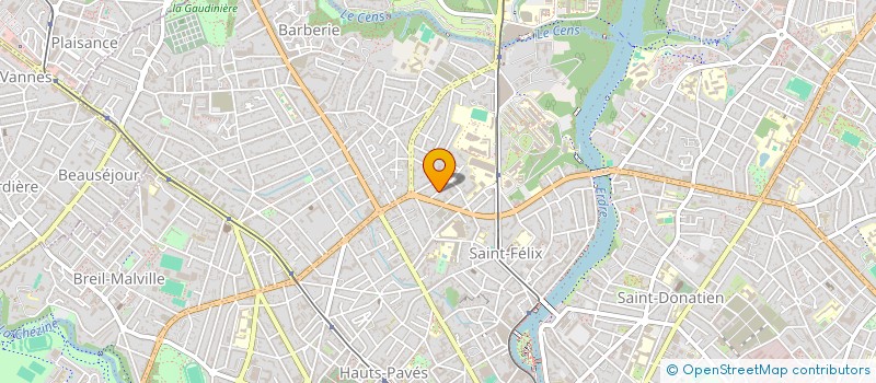 localisation de l'entreprise PECHEURS DE FRANCE à NANTES