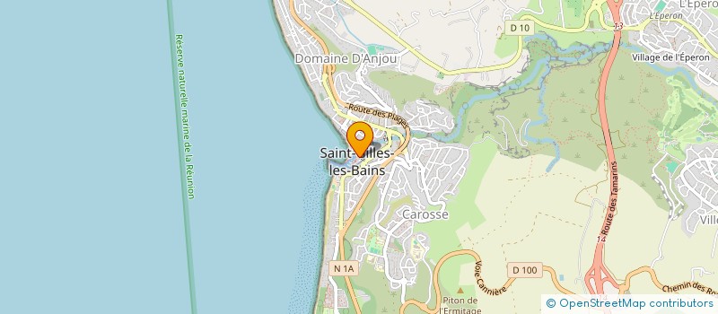 localisation de l'entreprise PECHEURS DE SAINT GILLES  SAINT-PAUL