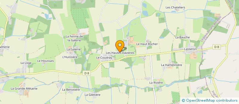 localisation de l'entreprise PECHEURS PROFESSIONNELS QUALITE LOIRE  LOIREAUXENCE