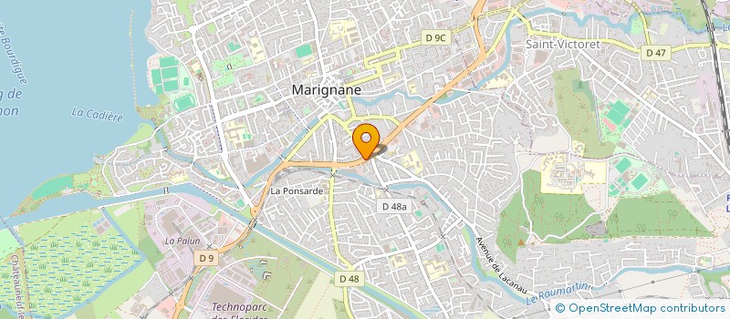 localisation de l'entreprise PECHIA  MARIGNANE