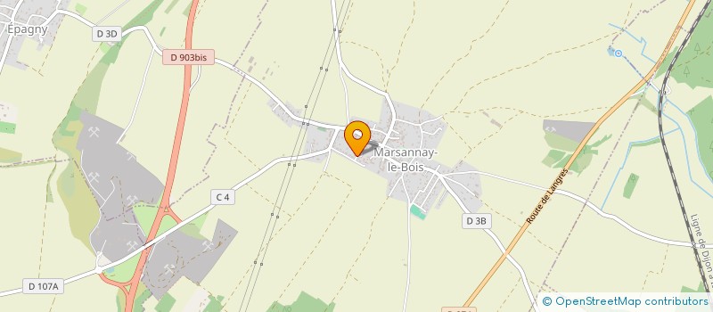 localisation de l'entreprise PECHIMO  MARSANNAY-LE-BOIS