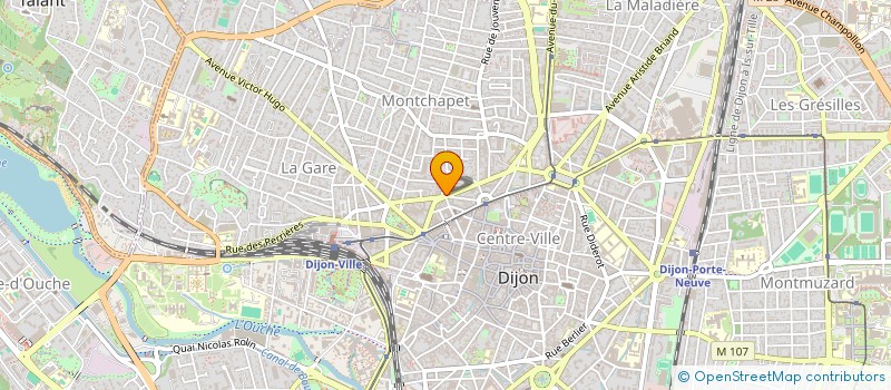 localisation de l'entreprise PECHIODAT  DIJON