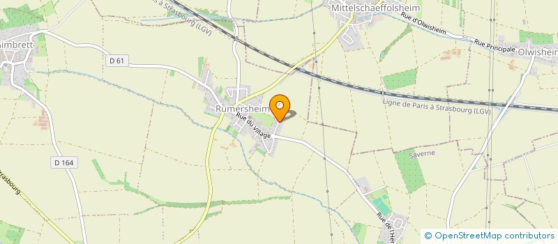 localisation de l'entreprise PECHO  BERSTETT