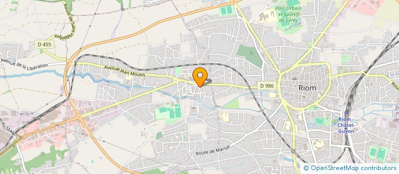 localisation de l'entreprise PECHON  MOZAC