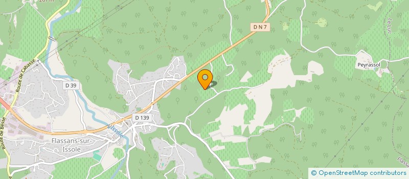 localisation de l'entreprise PECHTAMALJIAN ERIC SARL  FLASSANS-SUR-ISSOLE