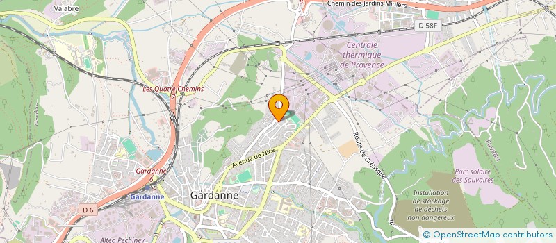 localisation de l'entreprise PECJ à GARDANNE