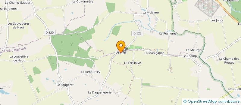 localisation de l'entreprise PECOBIM-SOC CIVIL IMMOB DU PETIT COSQUET à PACE