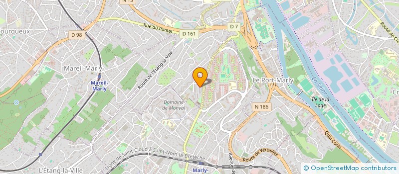 localisation de l'entreprise PECODIS à LE PECQ