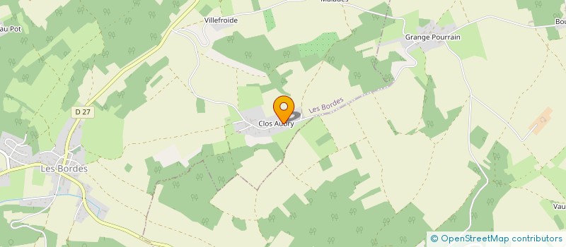 localisation de l'entreprise PECOM  LES BORDES