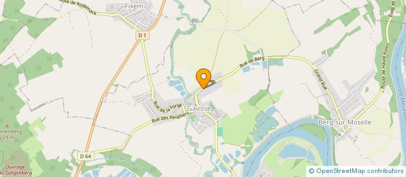 localisation de l'entreprise PECOM  GAVISSE