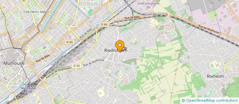 localisation de l'entreprise PECORINO  RIEDISHEIM