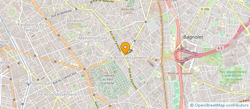 localisation de l'entreprise PECQUEUR ET NORRE à PARIS