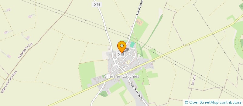 localisation de l'entreprise PECS IMMO à VILLERS-EN-CAUCHIES