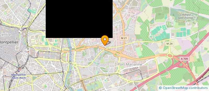 localisation de l'entreprise PECS LANGUEDOC à MONTPELLIER